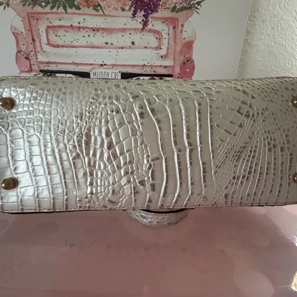 Brahmin Mini Asher in Toasted Macaroon Cassini - Picture 11 of 11